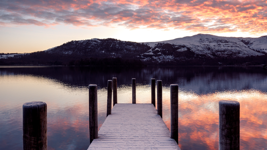 Derwentwater sunrise by paul byers